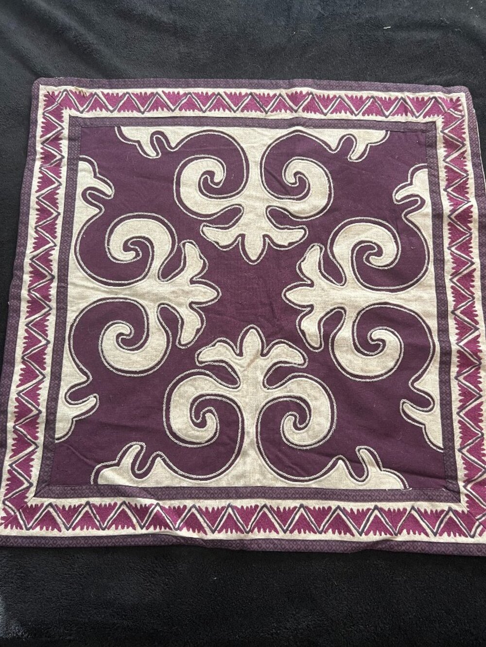 25" Square Natori Sumatra Decorative Throw Pillow Sham Case Large